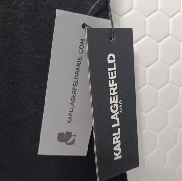 Karl Lagerfeld Paris Eiffel Tower T-Graphic Shirt top - Picture 7 of 7